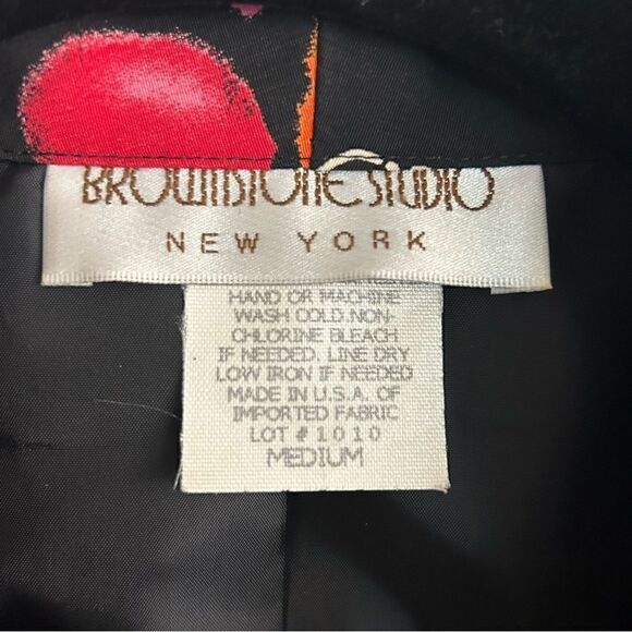 Vintage Brownstone Studio One Button Blazer Jacket - Picture 3 of 8